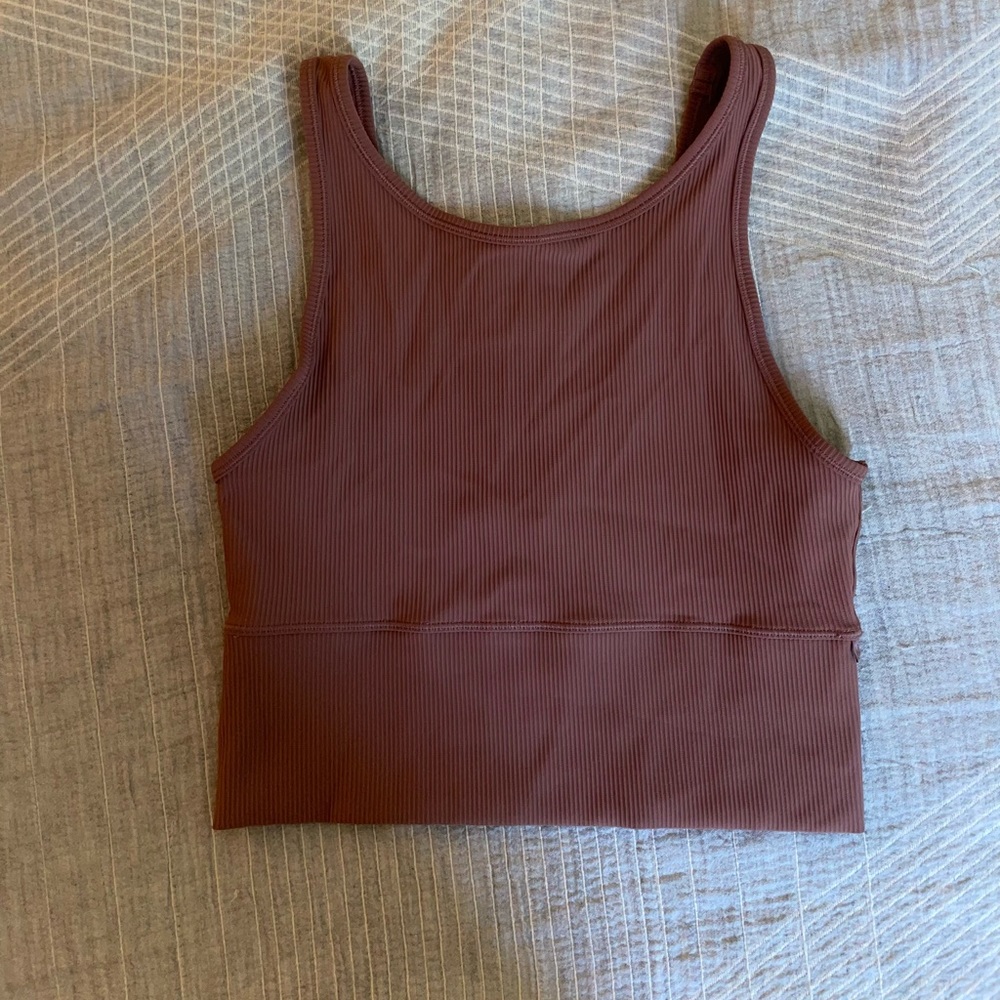 Lululemon Power Pivot Ribbed Tank